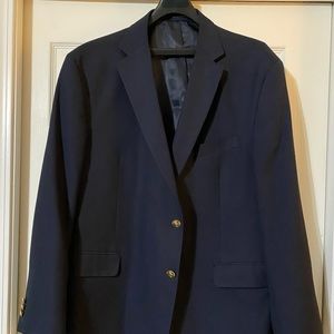 JC Penney Stafford Navy Jacket
